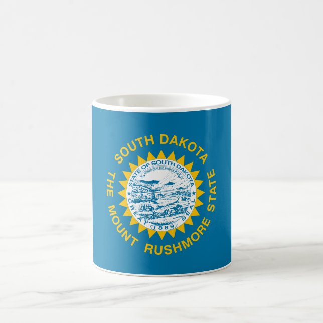 State Flag of South Dakota Coffee Mug (Center)