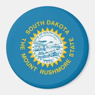 State Flag of South Dakota Magnet