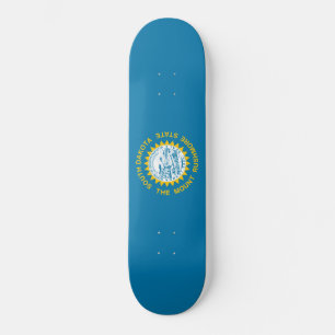 State Flag of South Dakota Skateboard