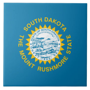 State Flag of South Dakota Tile
