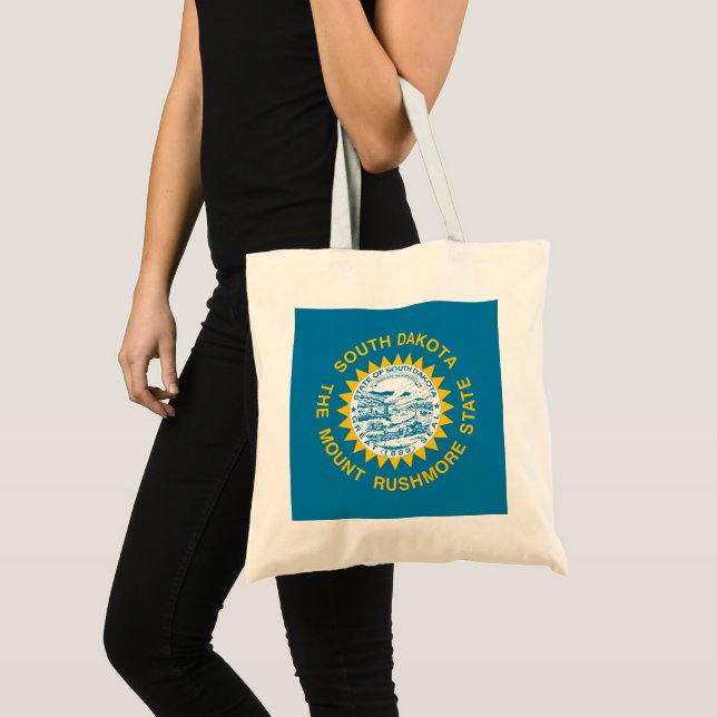 State Flag of South Dakota Tote Bag (Front (Product))