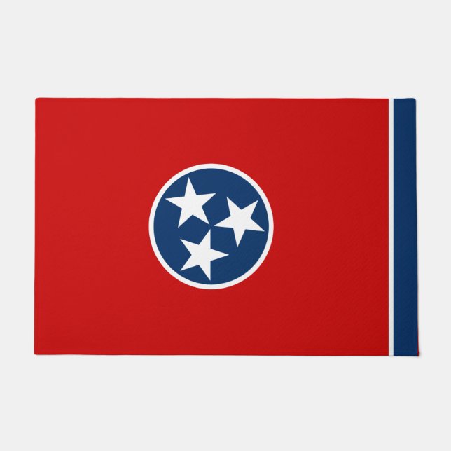 State Flag of Tennessee Doormat (Front)