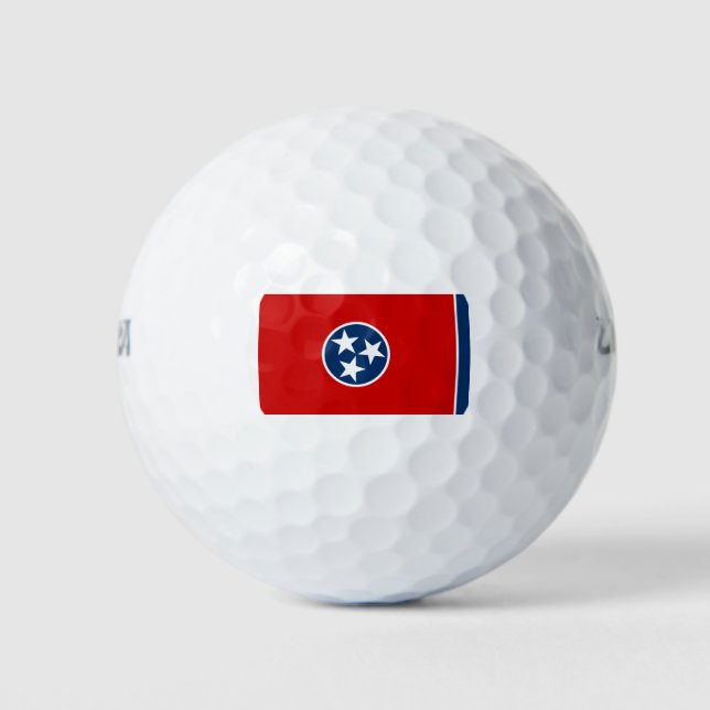 State Flag of Tennessee Golf Balls (Front)