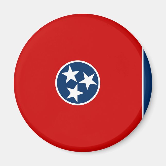 State Flag of Tennessee Magnet (Front)