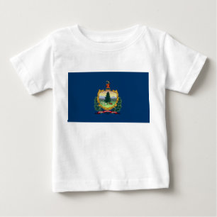 State Flag of Vermont Baby T-Shirt