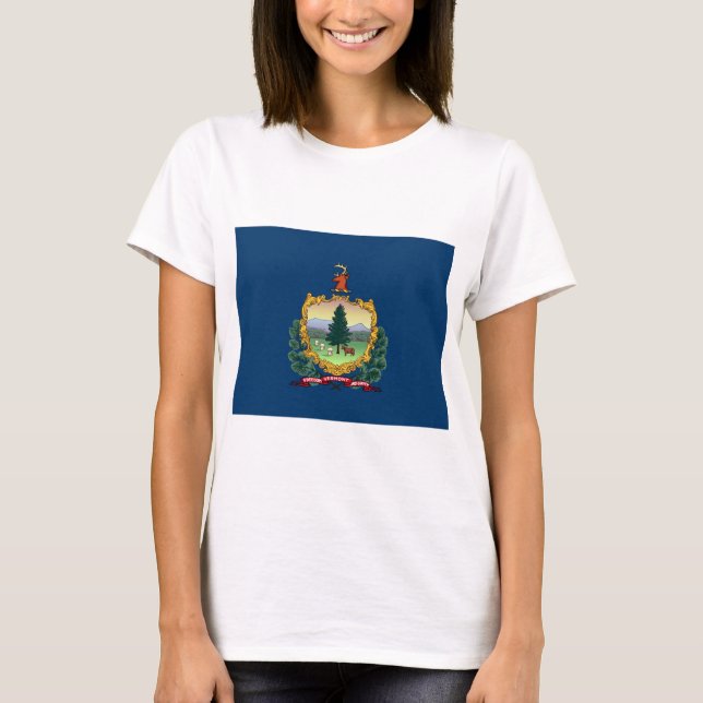 State Flag of Vermont T-Shirt (Front)