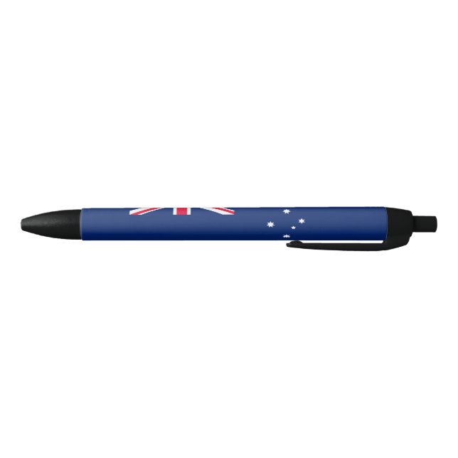 State Flag of Victoria (Australia) Black Ink Pen (Bottom)