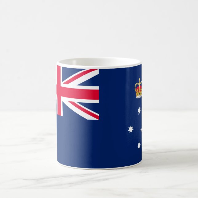 State Flag of Victoria (Australia) Coffee Mug (Center)