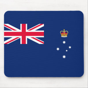 State Flag of Victoria (Australia) Mouse Pad