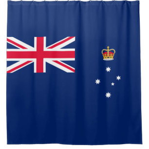 State Flag of Victoria (Australia) Shower Curtain