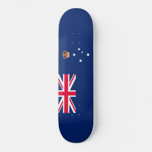 State Flag of Victoria (Australia) Skateboard