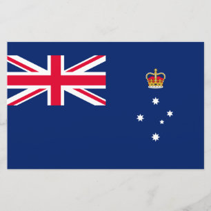 State Flag of Victoria (Australia) Stationery