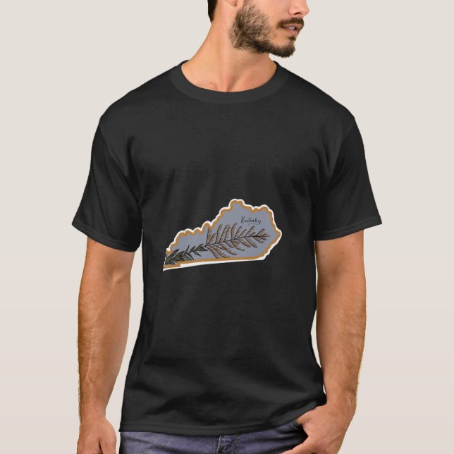 State Flower Design Kentucky T-Shirt (Front)
