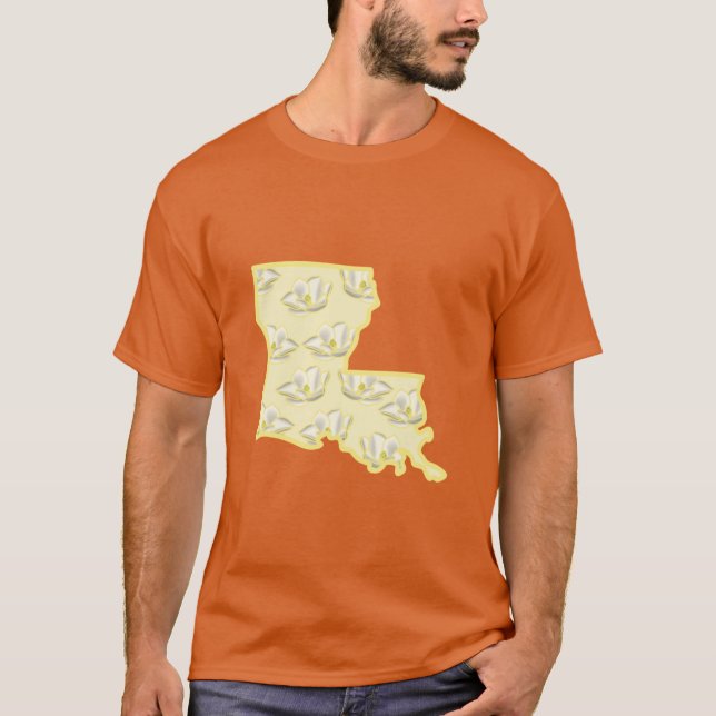 State Flower Magnolia T-Shirt (Front)