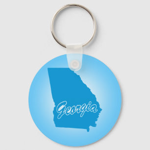 State Georgia Key Ring