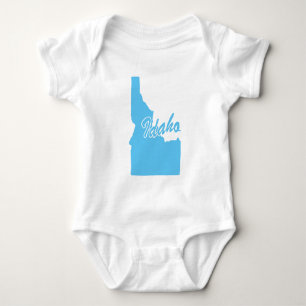 State Idaho Baby Bodysuit