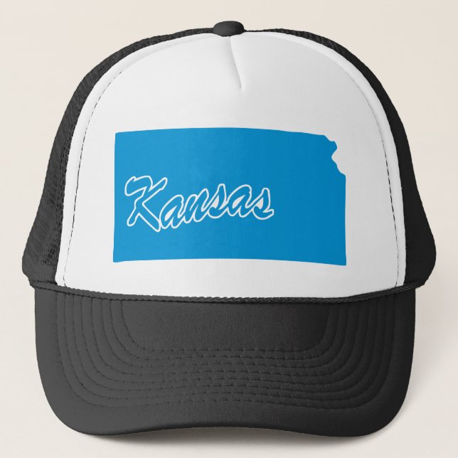 State Kansas Trucker Hat (Front)