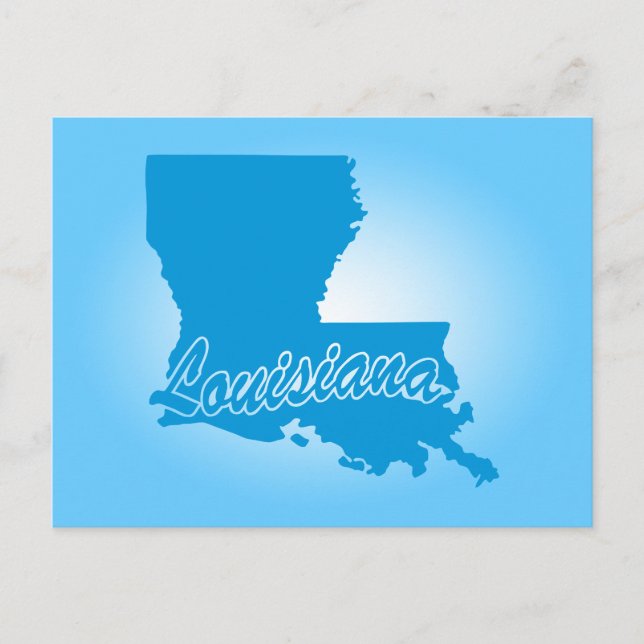State Louisiana Postcard (Front)