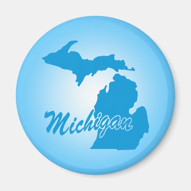State Michigan Magnet (Front)