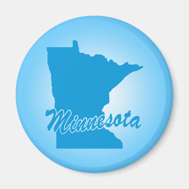 State Minnesota Magnet (Front)
