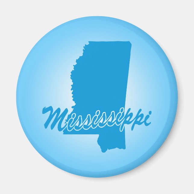 State Mississippi Magnet (Front)