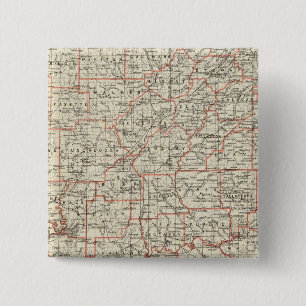 State of Alabama 15 Cm Square Badge