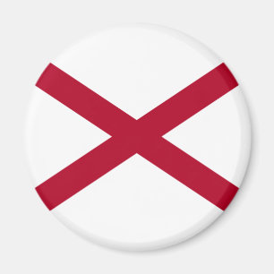 State of Alabama Flag Magnet