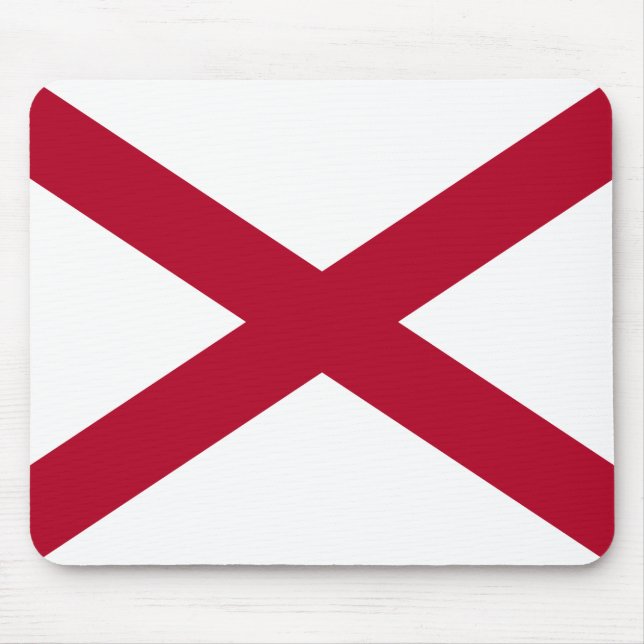 State of Alabama Flag Mouse Pad (Front)