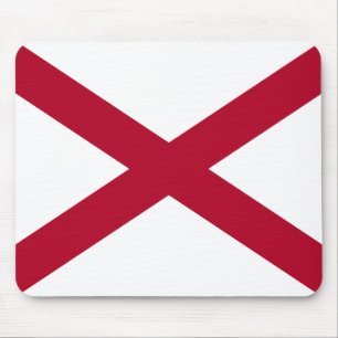 State of Alabama Flag Mouse Pad