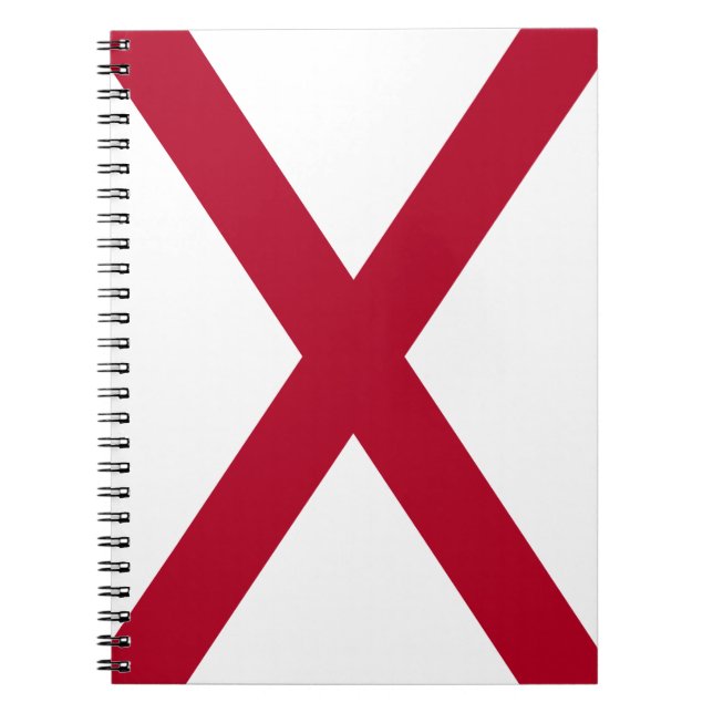 State of Alabama Flag Notebook (Front)