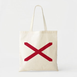 State of Alabama Flag Tote Bag