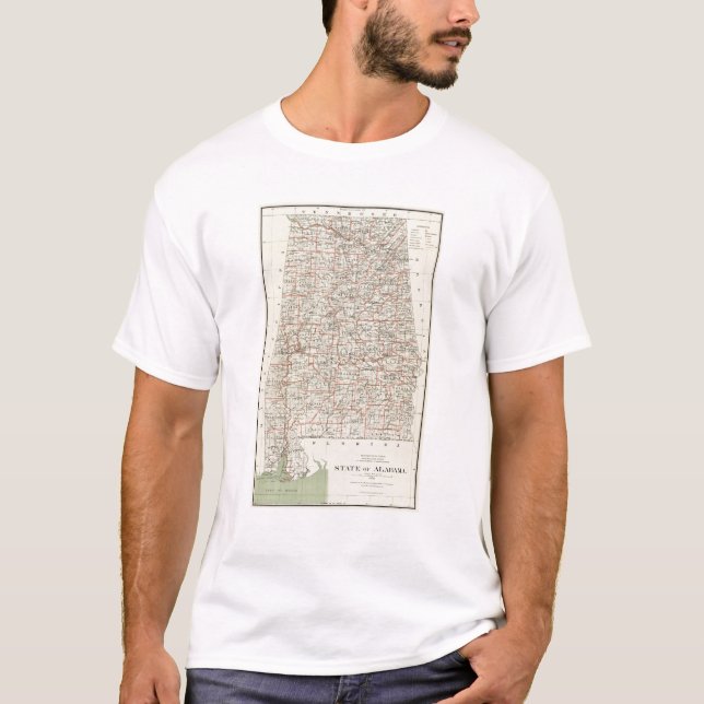 State of Alabama T-Shirt (Front)