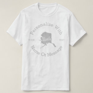 State Of Alaska PERSONALIZED T-shirt