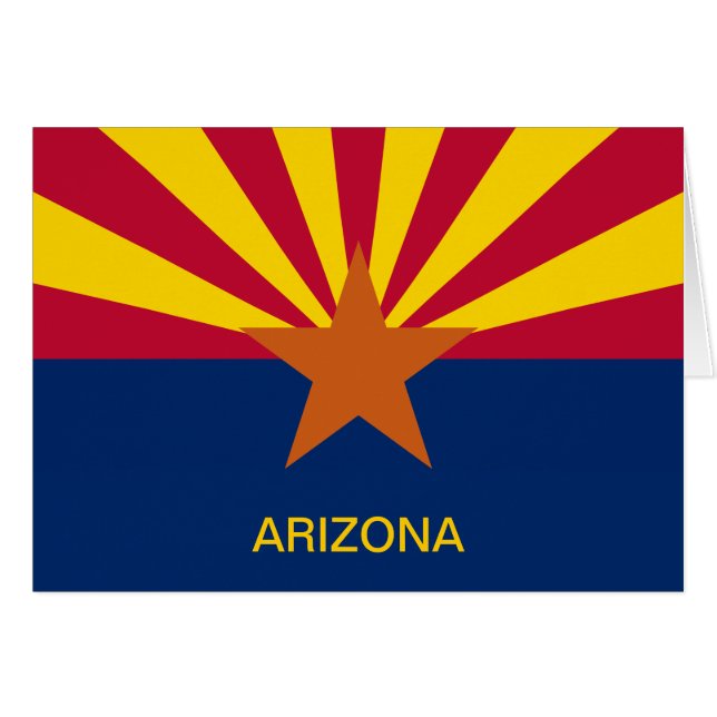  State of Arizona Flag (Front Horizontal)