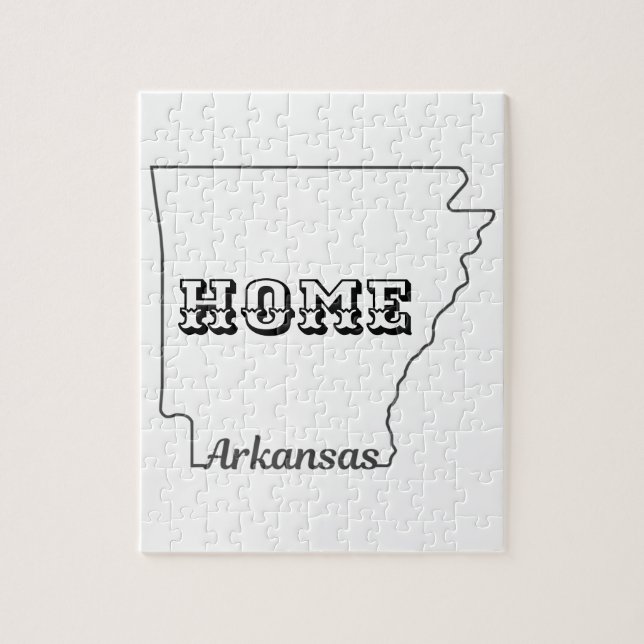 State of ARKANSAS  Jigsaw Puzzle (Vertical)