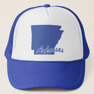 State Of Arkansas Shape Trucker Hat