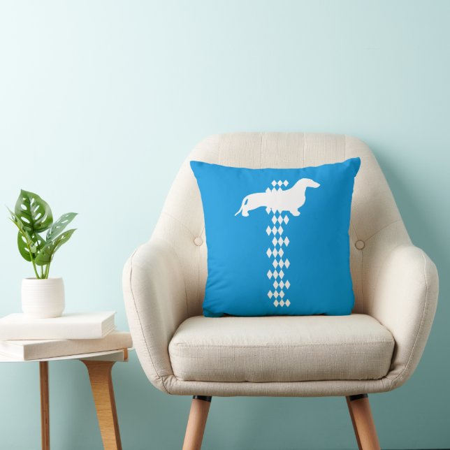 State Of Bavaria - Short-Haired Dachshund Cushion (Chair)