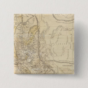 State of California 15 Cm Square Badge