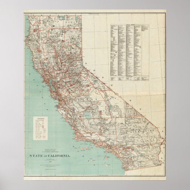 State of California 2 Poster (Front)