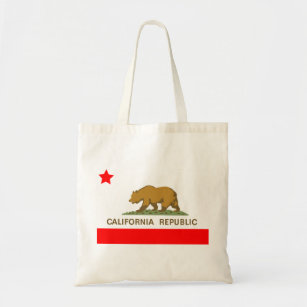 State of California Flag Tote Bag