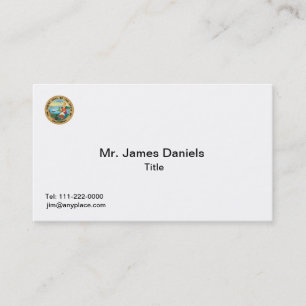 State of California Great Seal Business Card