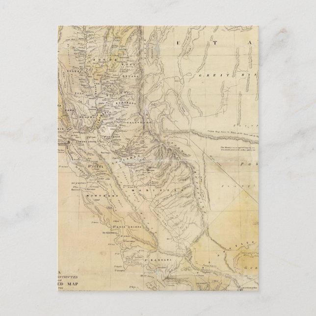 State of California Postcard (Front)