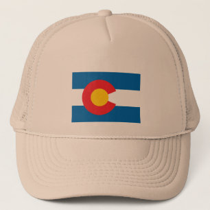 State of Colorado flag Trucker Hat