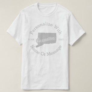 State Of Connecticut PERSONALIZED T-shirt