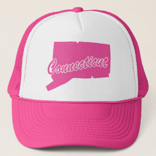 State Of Connecticut Shape Trucker Hat