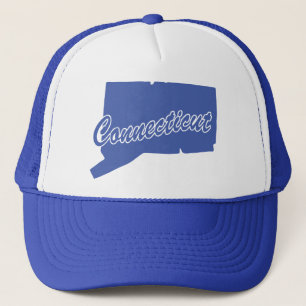 State Of Connecticut Shape Trucker Hat