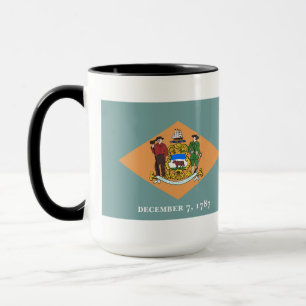 State of Delaware Flag Mug