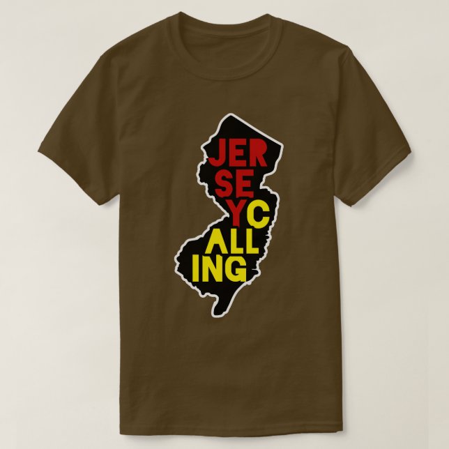 State of Emerjersey T-Shirt (Design Front)