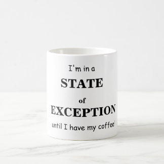 State of Exception Coffee Mug