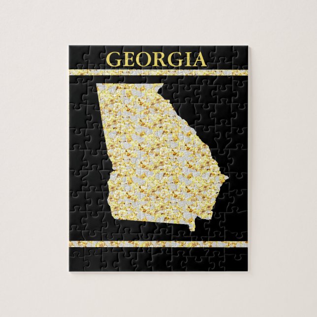 STATE OF GEORGIA JIGSAW PUZZLE (Vertical)